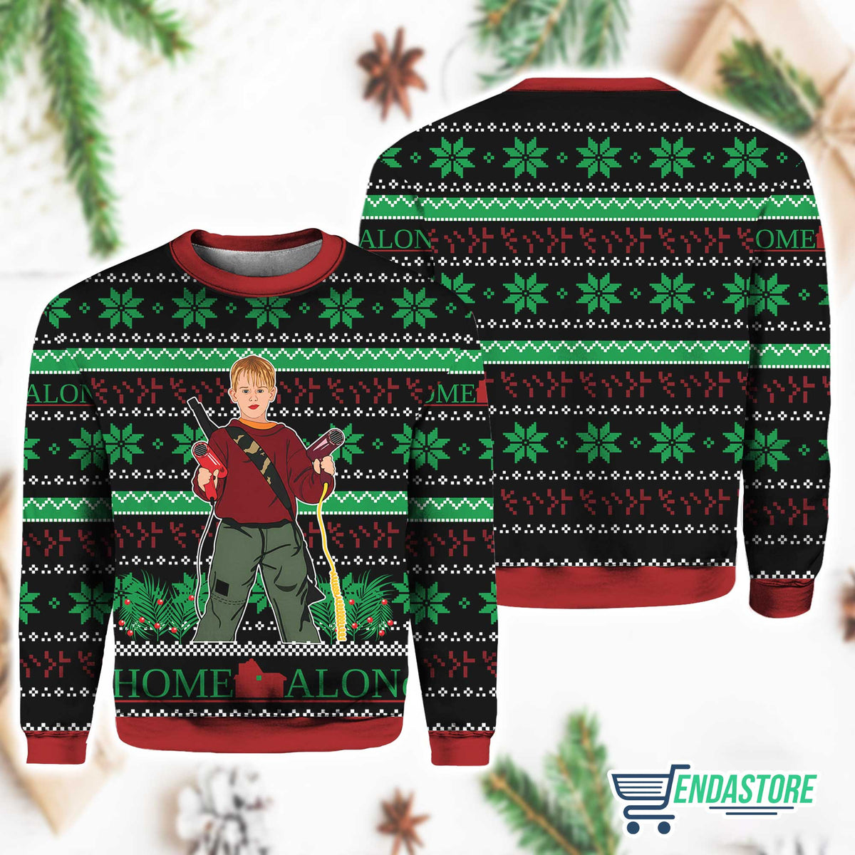 Kevin Ready Home Alone 3D Ugly Christmas Sweater - Holiday Gift product image