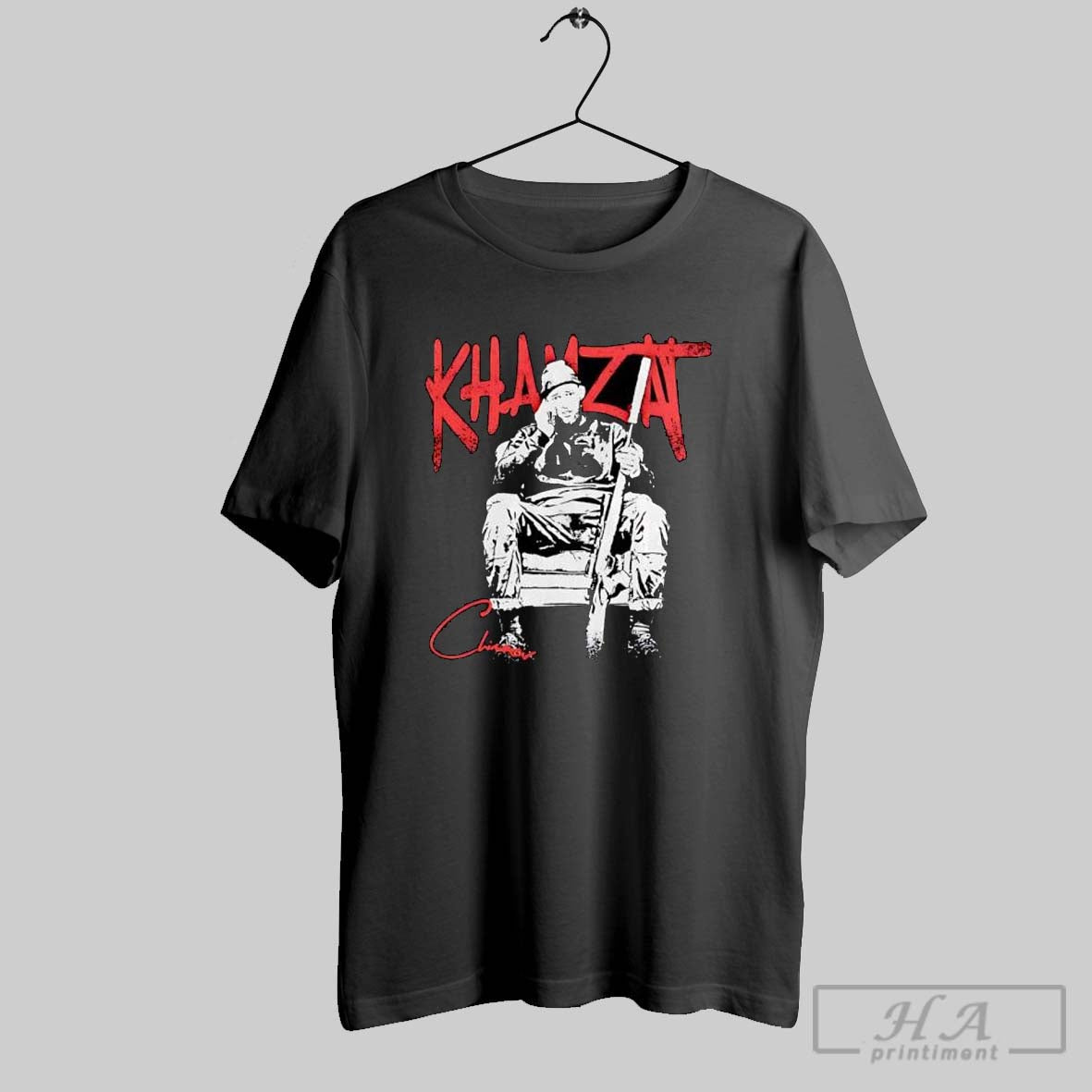 Khamzat Chimaev Regular Ufc Fight Night Graphic - Adult & Kids T-Shirts, Sweatshirts & Hoodies apparel design preview 1