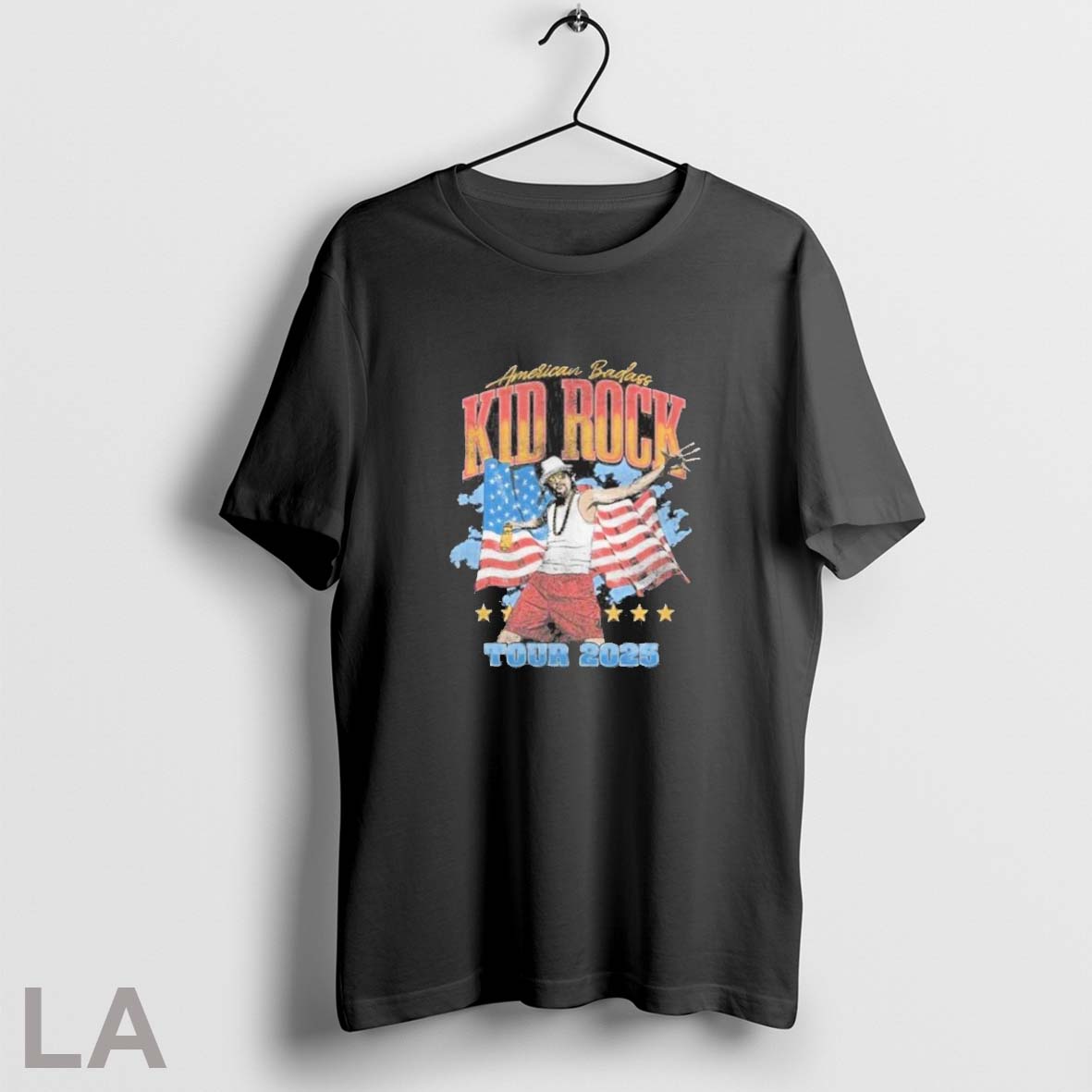 Kid Rock Store Merch America Photo Flag Tour 2025 - Adult & Kids T-Shirts, Sweatshirts & Hoodies apparel design preview 1