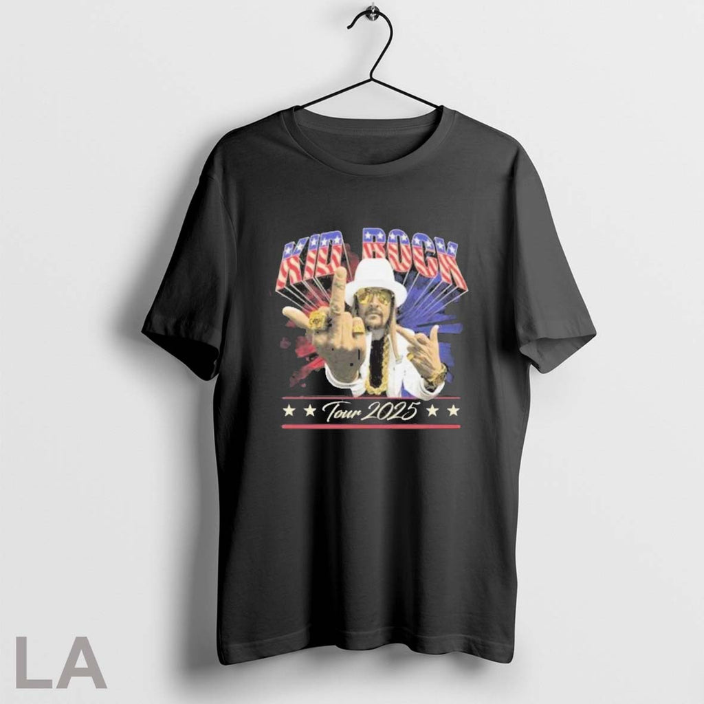 Kid Rock Store Merch Middle Finger Tour 2025 - Adult & Kids T-Shirts, Sweatshirts & Hoodies apparel design preview 1
