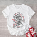 Kidney Anatomy Illustration Nephrologists Transplant - Adult & Kids T-Shirts, Sweatshirts & Hoodies apparel design preview 1