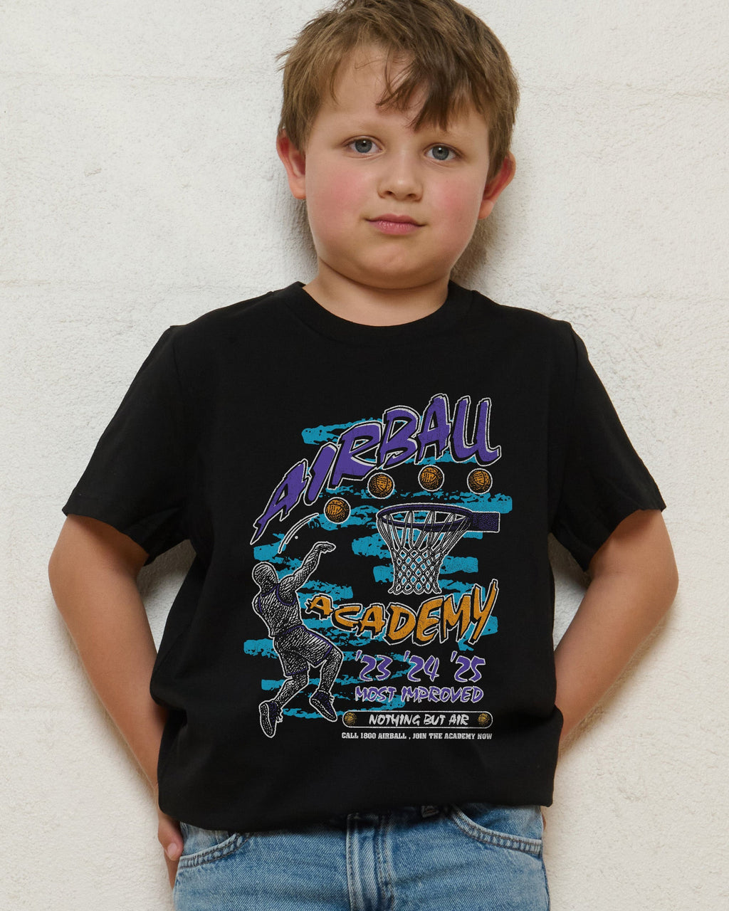 Airball Academy - Adult & Kids T-Shirts, Sweatshirts & Hoodies apparel design preview 1