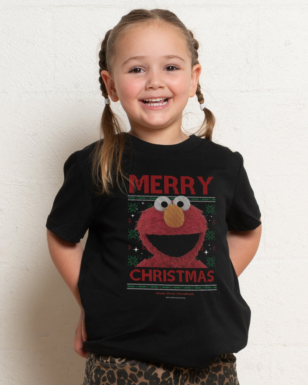 Merry Christmas from Elmo - Adult & Kids T-Shirts, Sweatshirts & Hoodies apparel design preview 1