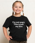 I'm Not Angry - Adult & Kids T-Shirts, Sweatshirts & Hoodies apparel design preview 1