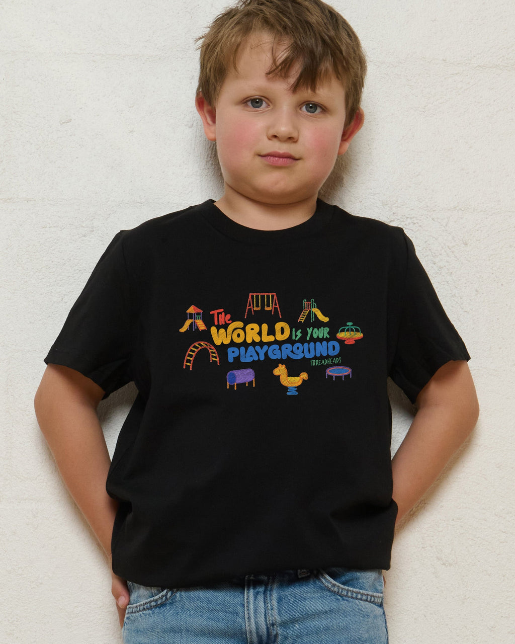 The World is your Playground - Adult & Kids T-Shirts, Sweatshirts & Hoodies apparel design preview 1