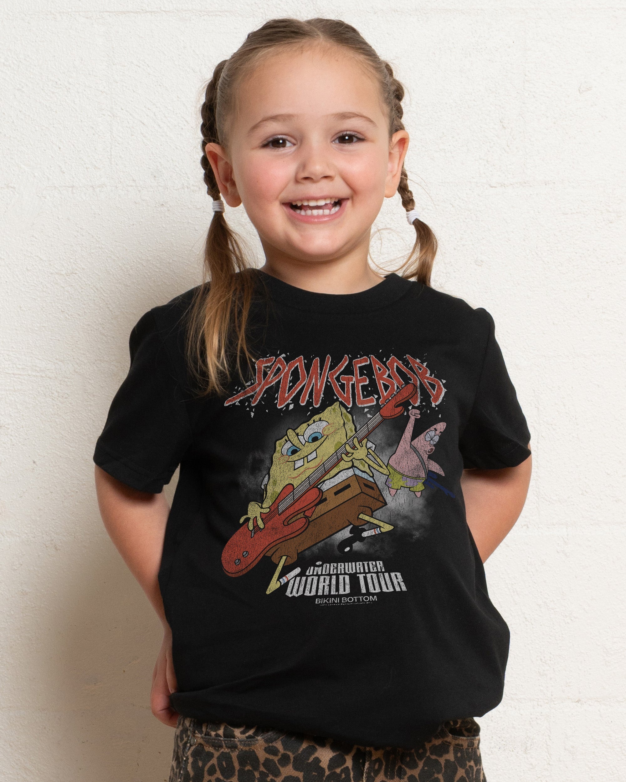 Spongebob's World Tour - Adult & Kids T-Shirts, Sweatshirts & Hoodies apparel design preview 1