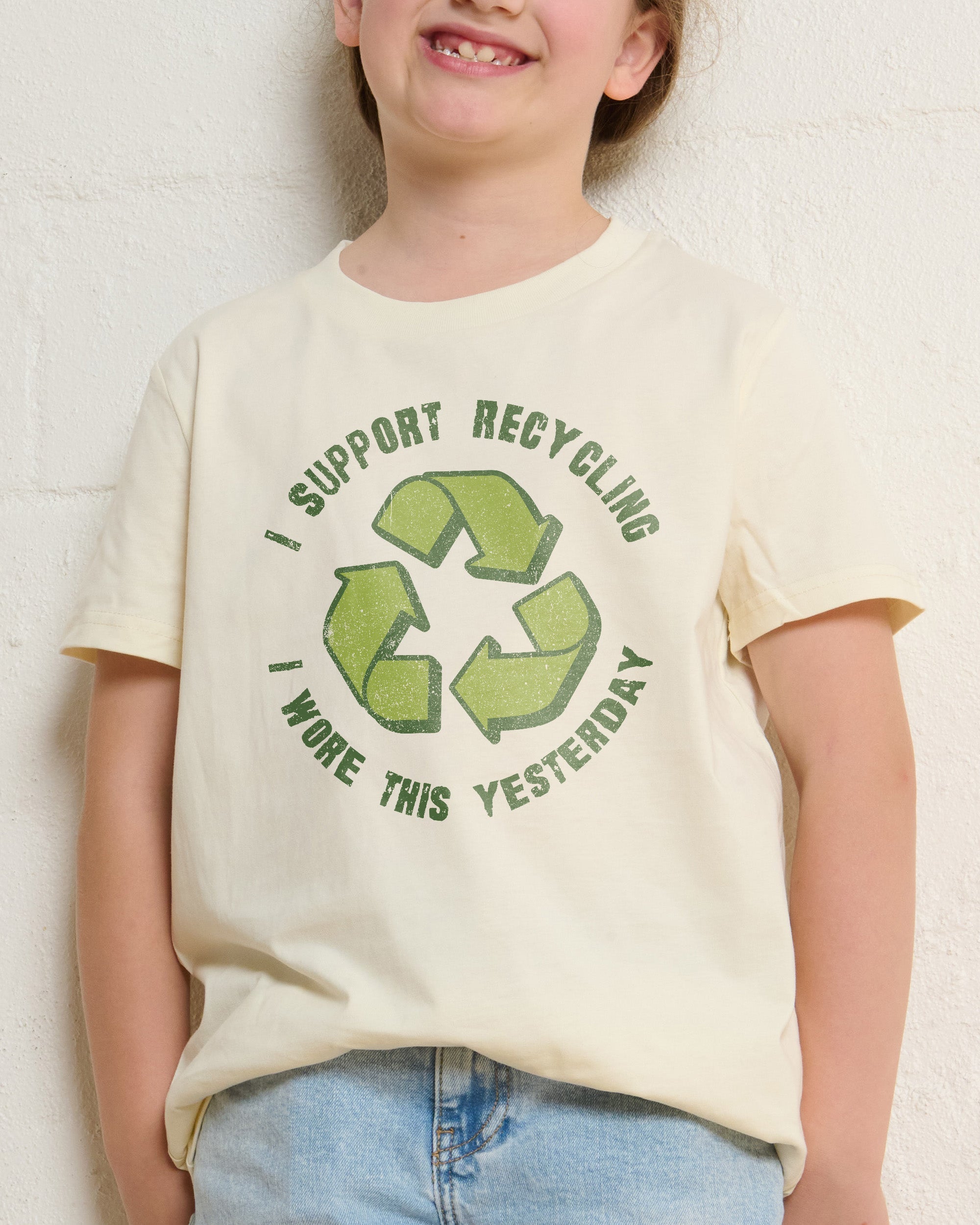 I Support Recycling - Adult & Kids T-Shirts, Sweatshirts & Hoodies apparel design preview 1