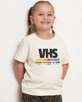 VHS The Future is Now - Adult & Kids T-Shirts, Sweatshirts & Hoodies apparel design preview 1