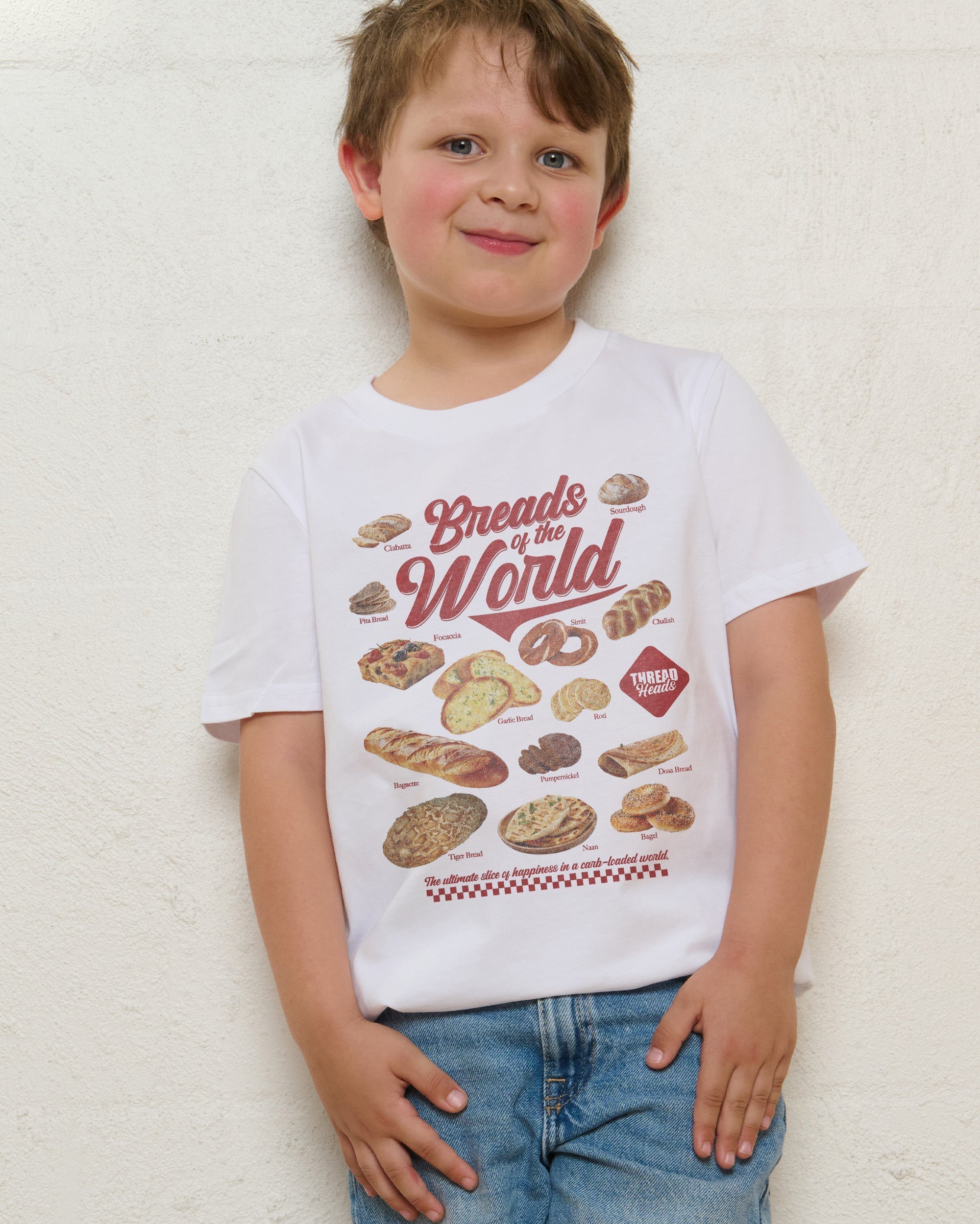 Breads of the World - Adult & Kids T-Shirts, Sweatshirts & Hoodies apparel design preview 1