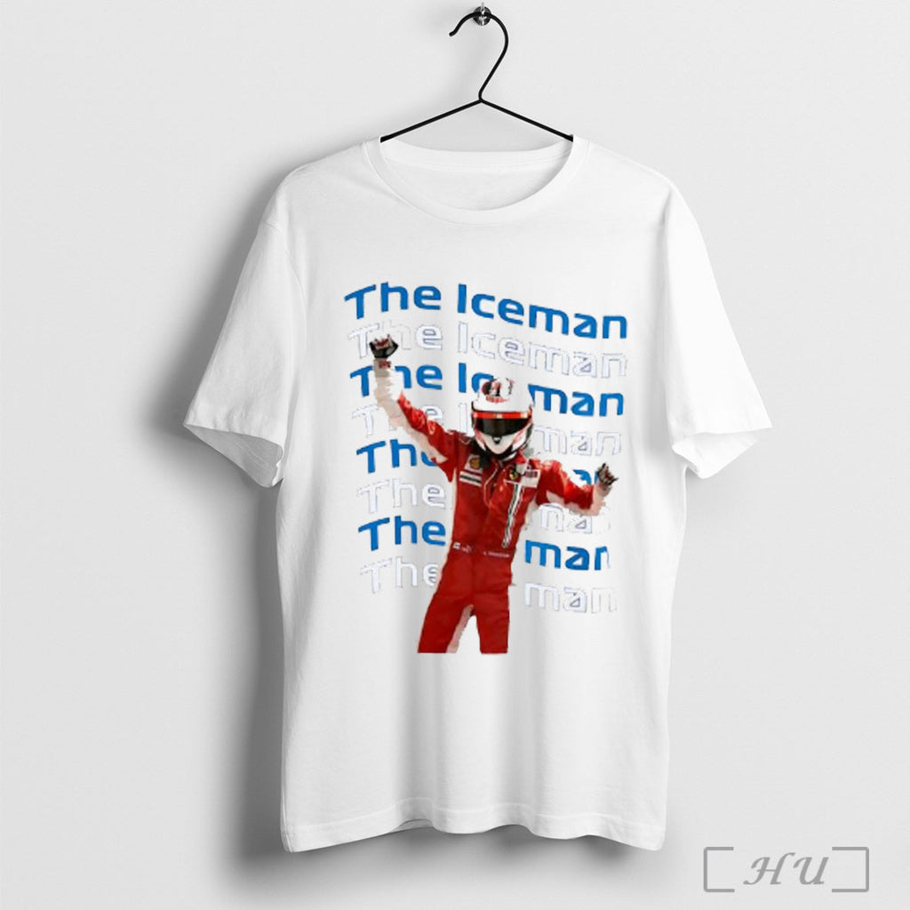 Kimi Raikkonen Iceman - Adult & Kids T-Shirts, Sweatshirts & Hoodies apparel design preview 1