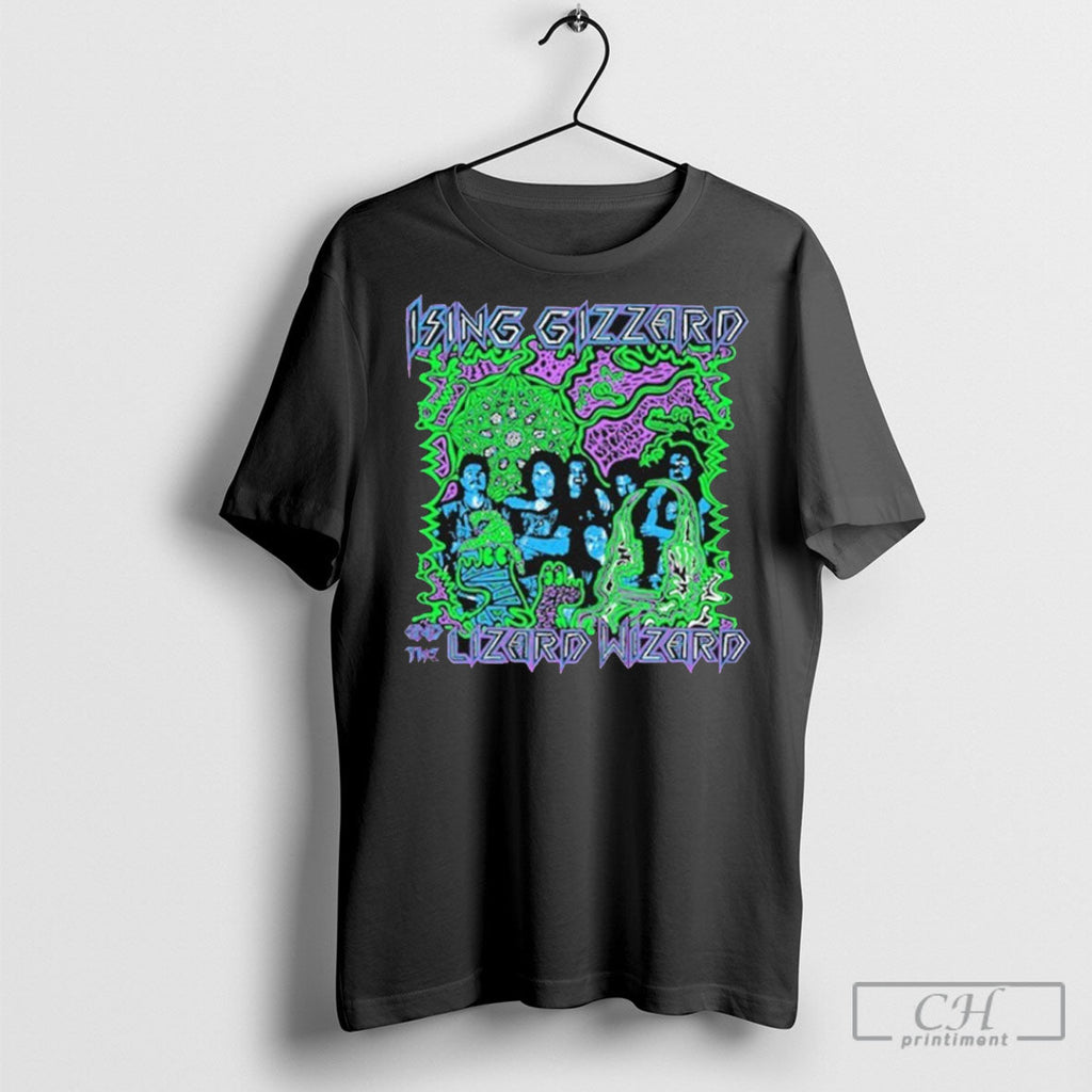 King Gizzard And The Lizard Wizard 2025 Tour - Adult & Kids T-Shirts, Sweatshirts & Hoodies apparel design preview 1