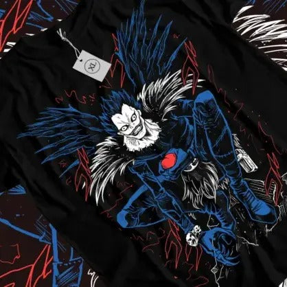 Kira Ryuk Death Note Horror Anime Black All Size - Adult & Kids T-Shirts, Sweatshirts & Hoodies apparel design preview 1
