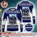 Kiss Band End Of The Road The Final 50 Shows Band Members Graphic Ugly Christmas Sweater - Holiday Gift product image