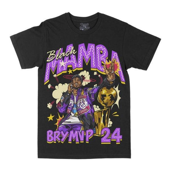 Kobe Bryant "MVP" Vintage Sport Fan - Adult & Kids T-Shirts, Sweatshirts & Hoodies apparel design preview 1