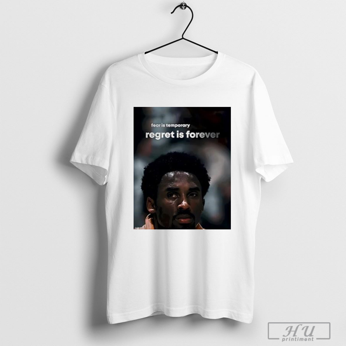 Kobe Bryant Fear Is Temporary Regret Forever - Adult & Kids T-Shirts, Sweatshirts & Hoodies apparel design preview 1