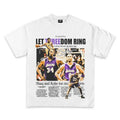 Kobe Shaq Threedom Rings Newspaper - Adult & Kids T-Shirts, Sweatshirts & Hoodies apparel design preview 1