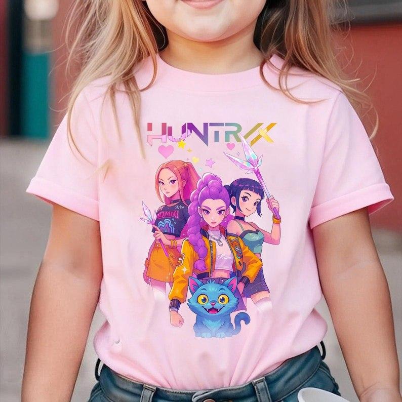 Kpop Huntrix Demon Hunters Saja Derpy Tiger Anime - Adult & Kids T-Shirts, Sweatshirts & Hoodies apparel design preview 1