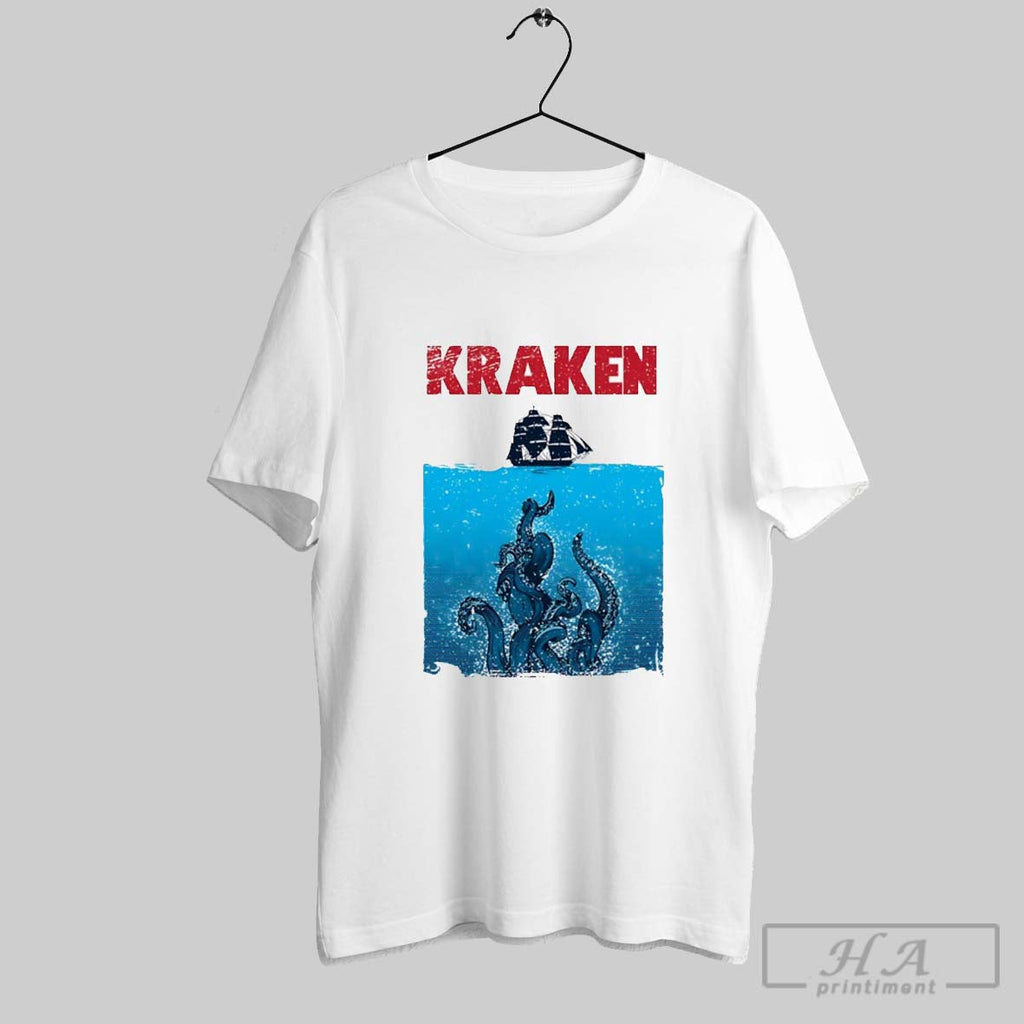 Kraken X Jaws - Adult & Kids T-Shirts, Sweatshirts & Hoodies apparel design preview 1
