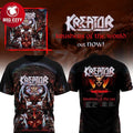Kreator Krushers Of The USA North America Tour 2026 - Adult & Kids T-Shirts, Sweatshirts & Hoodies apparel design preview 1