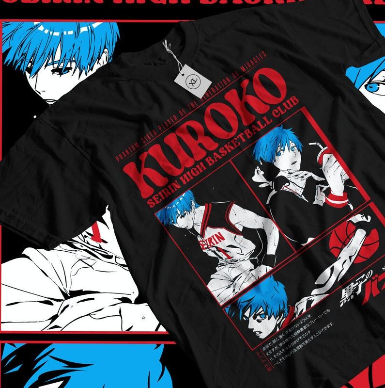 Kuroko No Basketball S 4XL Ryota Kise Daiki Aomine - Adult & Kids T-Shirts, Sweatshirts & Hoodies apparel design preview 1
