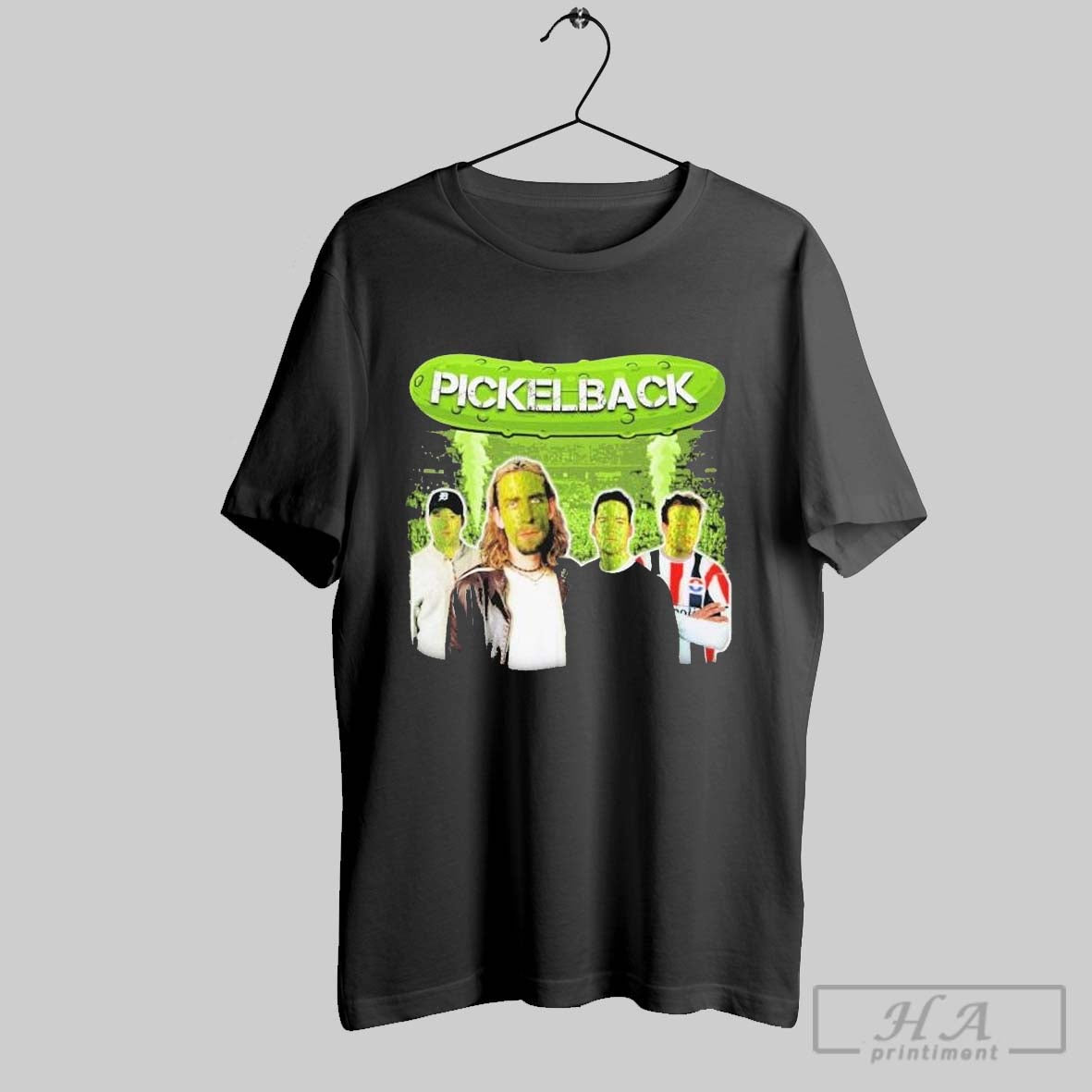 Kurt Cobain And Roger Avary Pickelback - Adult & Kids T-Shirts, Sweatshirts & Hoodies apparel design preview 1