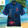 LA Angels Hawaiian Beach Sunset Ocean Backdrop MLB - Adult & Kids T-Shirts, Sweatshirts & Hoodies apparel design preview 1