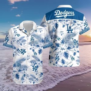 LA Dodgers Hawaiian Gift For Beach Vacation - Adult & Kids T-Shirts, Sweatshirts & Hoodies apparel design preview 1