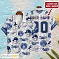 LA Dodgers Hawaiian MLB Custom Summer Trendy - Adult & Kids T-Shirts, Sweatshirts & Hoodies apparel design preview 1