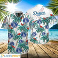 LA Dodgers Tropical MLB Hawaiian For Men, - Adult & Kids T-Shirts, Sweatshirts & Hoodies apparel design preview 1