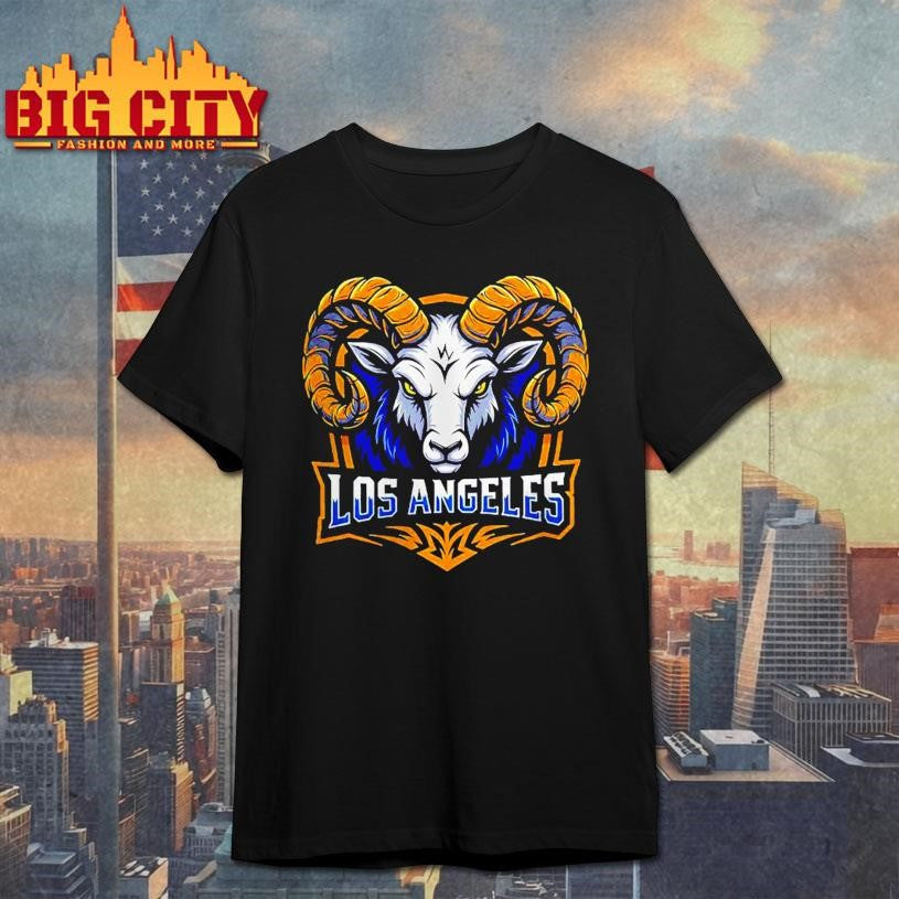 LA Rams Power Graphic - Adult & Kids T-Shirts, Sweatshirts & Hoodies apparel design preview 1