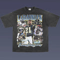 LADAINIAN TOMLINSON 1.0 VINTAGE AMERICAN FOOTBALL FAN - Adult & Kids T-Shirts, Sweatshirts & Hoodies apparel design preview 1