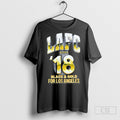 Lafc Since 18 Black And Gold For Los Angeles - Adult & Kids T-Shirts, Sweatshirts & Hoodies apparel design preview 1