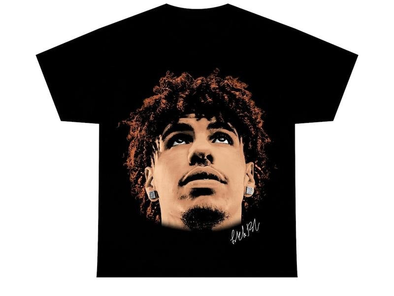 LAMELO BALL Rare Homage Vintage Bootleg - Adult & Kids T-Shirts, Sweatshirts & Hoodies apparel design preview 1