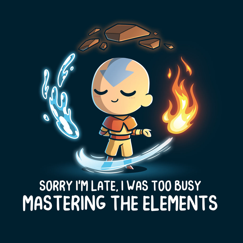 Busy Mastering The Elements - Adult & Kids T-Shirts, Sweatshirts & Hoodies apparel design preview 1