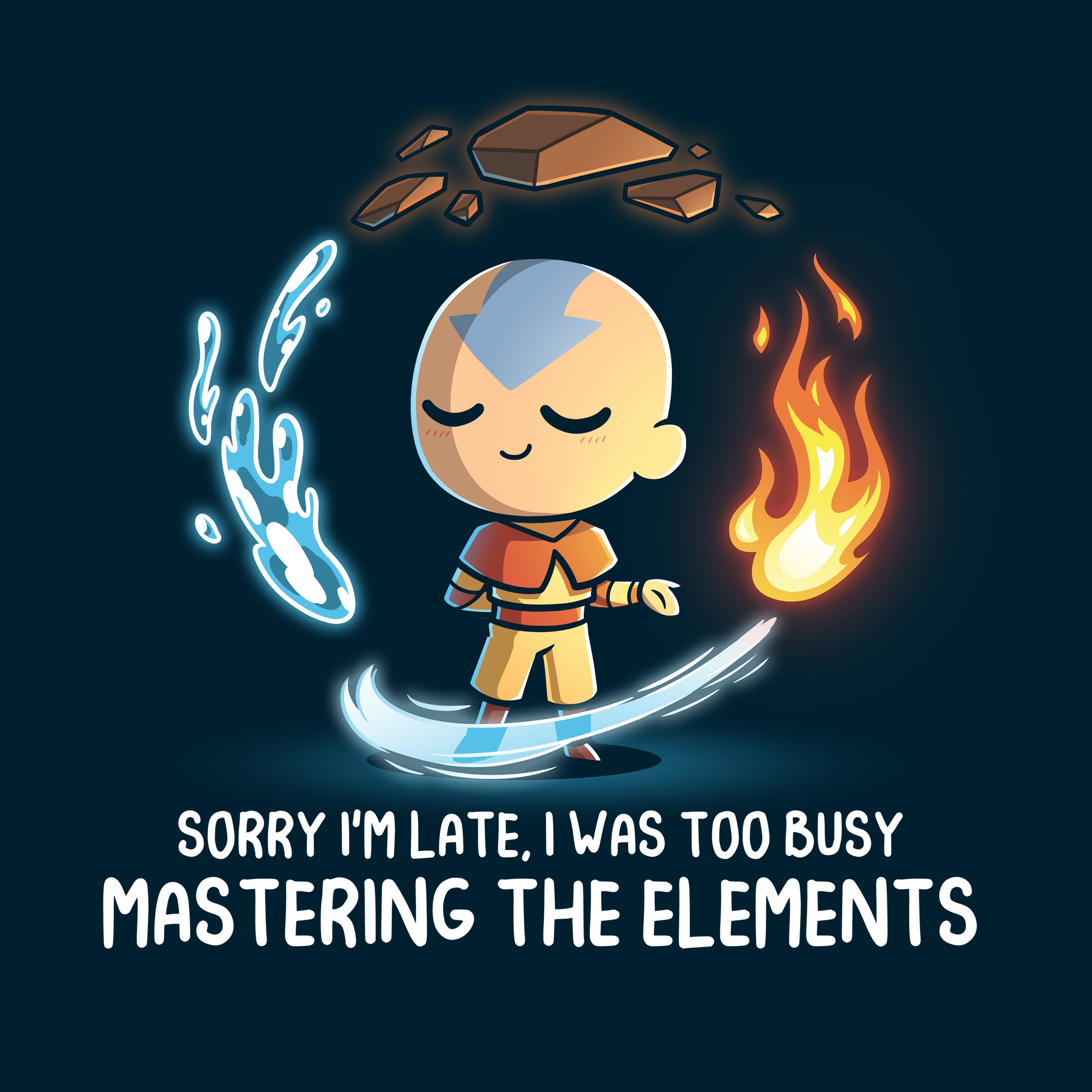 Busy Mastering The Elements - Adult & Kids T-Shirts, Sweatshirts & Hoodies apparel design preview 1