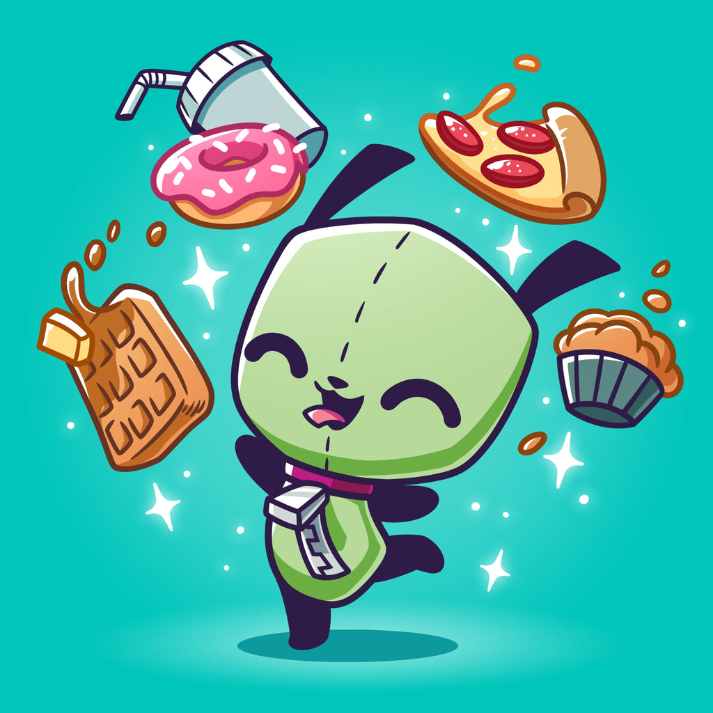 Gir's Favorite Foods - Adult & Kids T-Shirts, Sweatshirts & Hoodies apparel design preview 1