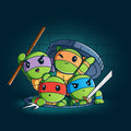 Turtle Time! - Adult & Kids T-Shirts, Sweatshirts & Hoodies apparel design preview 1