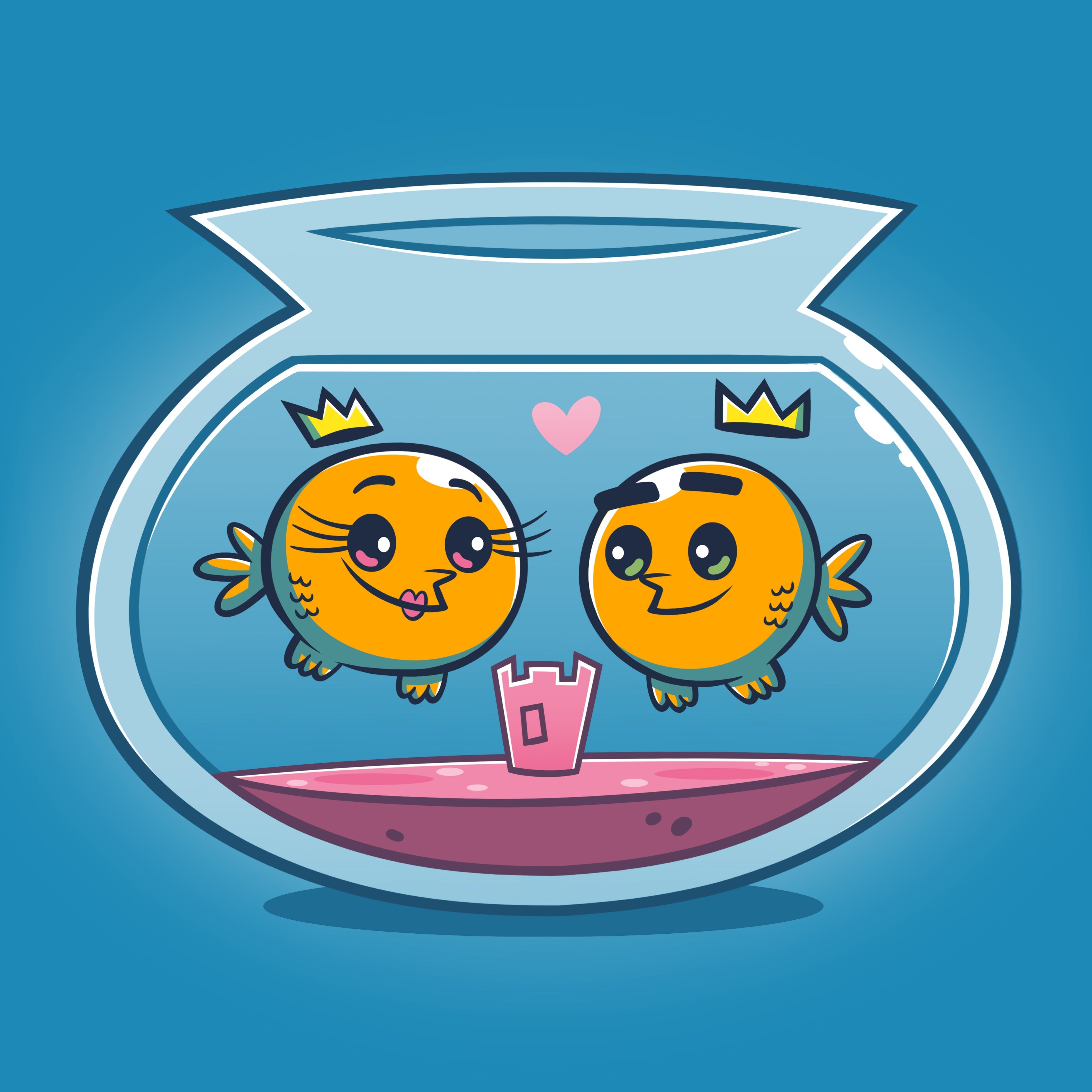 Wanda Cosmo's Fishbowl - Adult & Kids T-Shirts, Sweatshirts & Hoodies apparel design preview 1