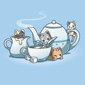 Kit-tea Party - Adult & Kids T-Shirts, Sweatshirts & Hoodies apparel design preview 1