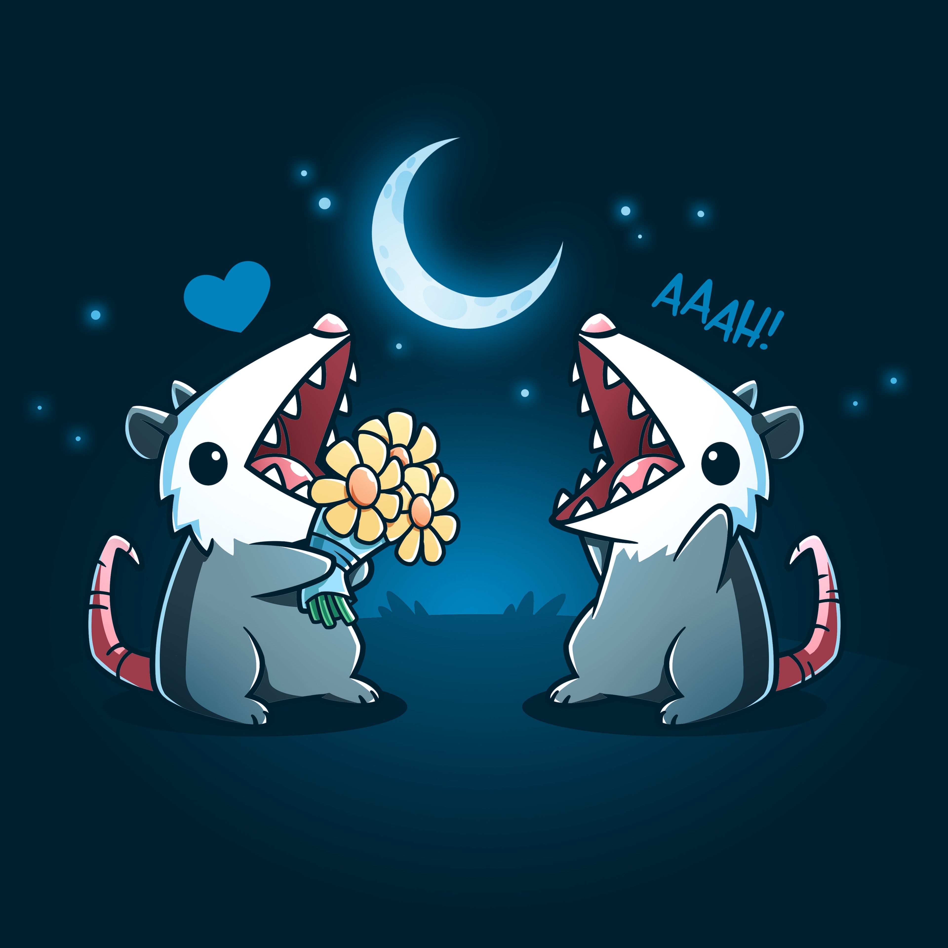 AAAH Love You - Adult & Kids T-Shirts, Sweatshirts & Hoodies apparel design preview 1