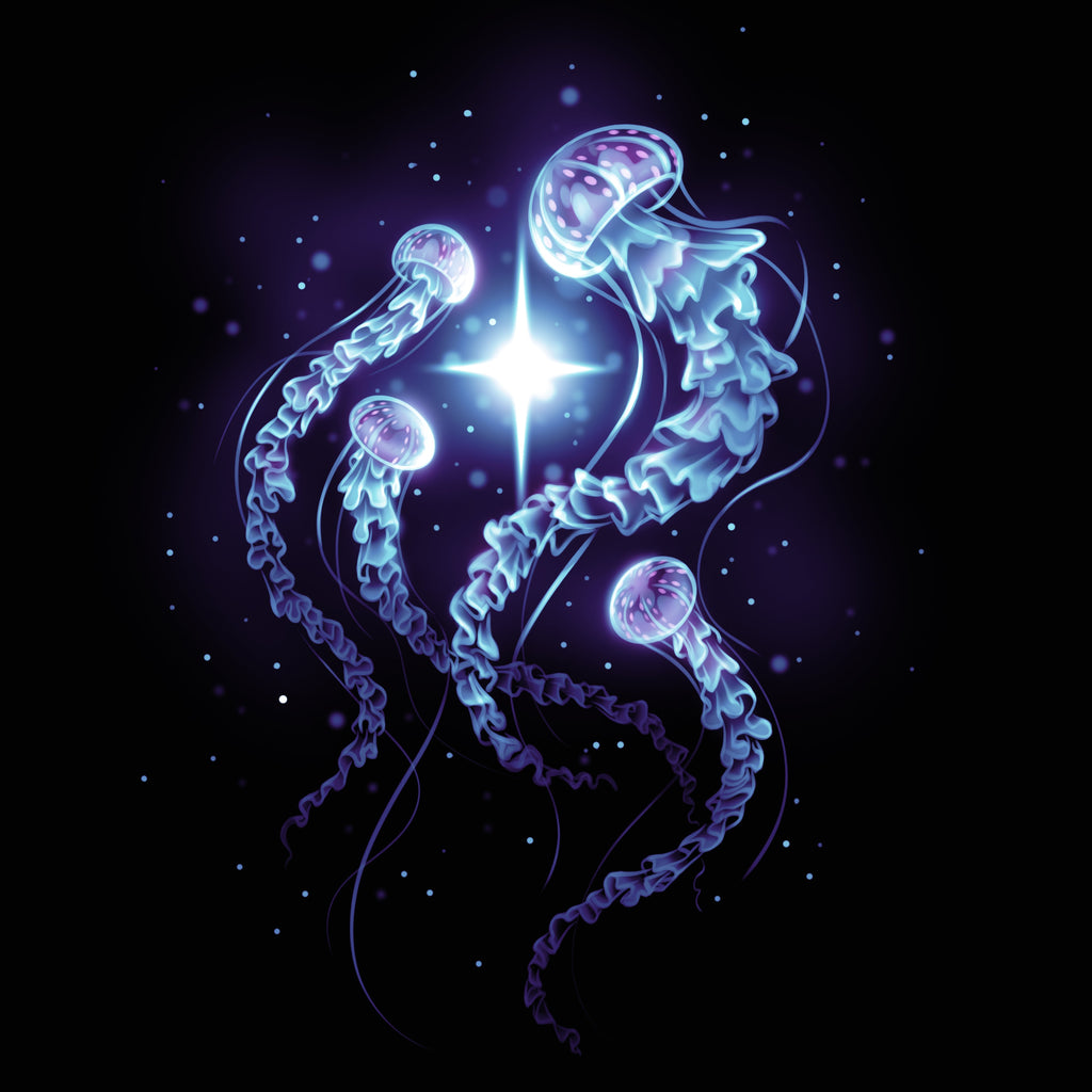 Enchanting Jellyfish - Adult & Kids T-Shirts, Sweatshirts & Hoodies apparel design preview 1