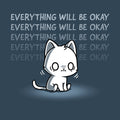 Everything Will Be Okay - Adult & Kids T-Shirts, Sweatshirts & Hoodies apparel design preview 1