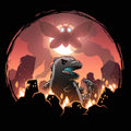 Godzilla and Mothra Rampage - Adult & Kids T-Shirts, Sweatshirts & Hoodies apparel design preview 1