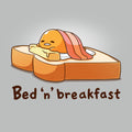 Bed 'n' Breakfast [Gudetama] - Adult & Kids T-Shirts, Sweatshirts & Hoodies apparel design preview 1
