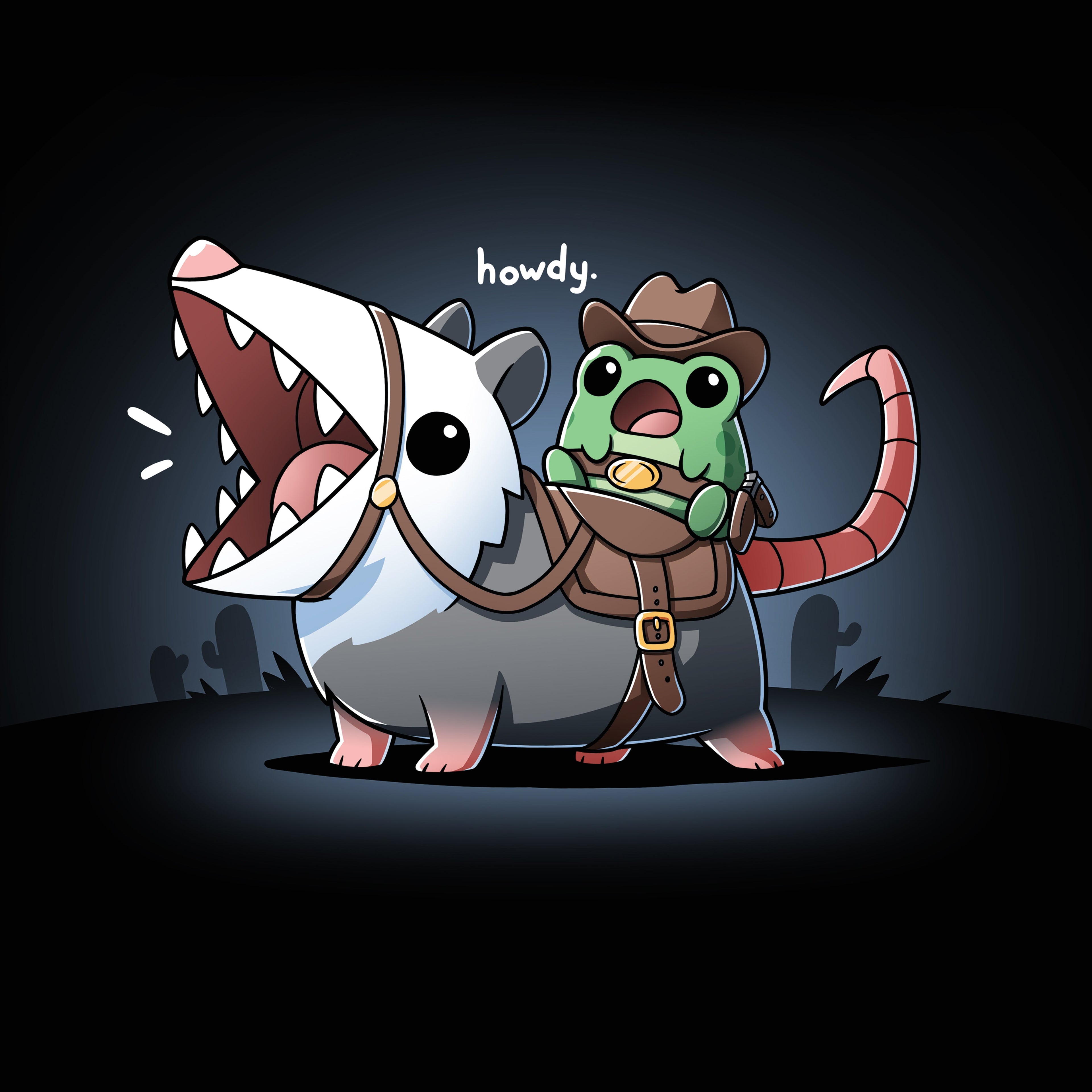 Howdy - Adult & Kids T-Shirts, Sweatshirts & Hoodies apparel design preview 1