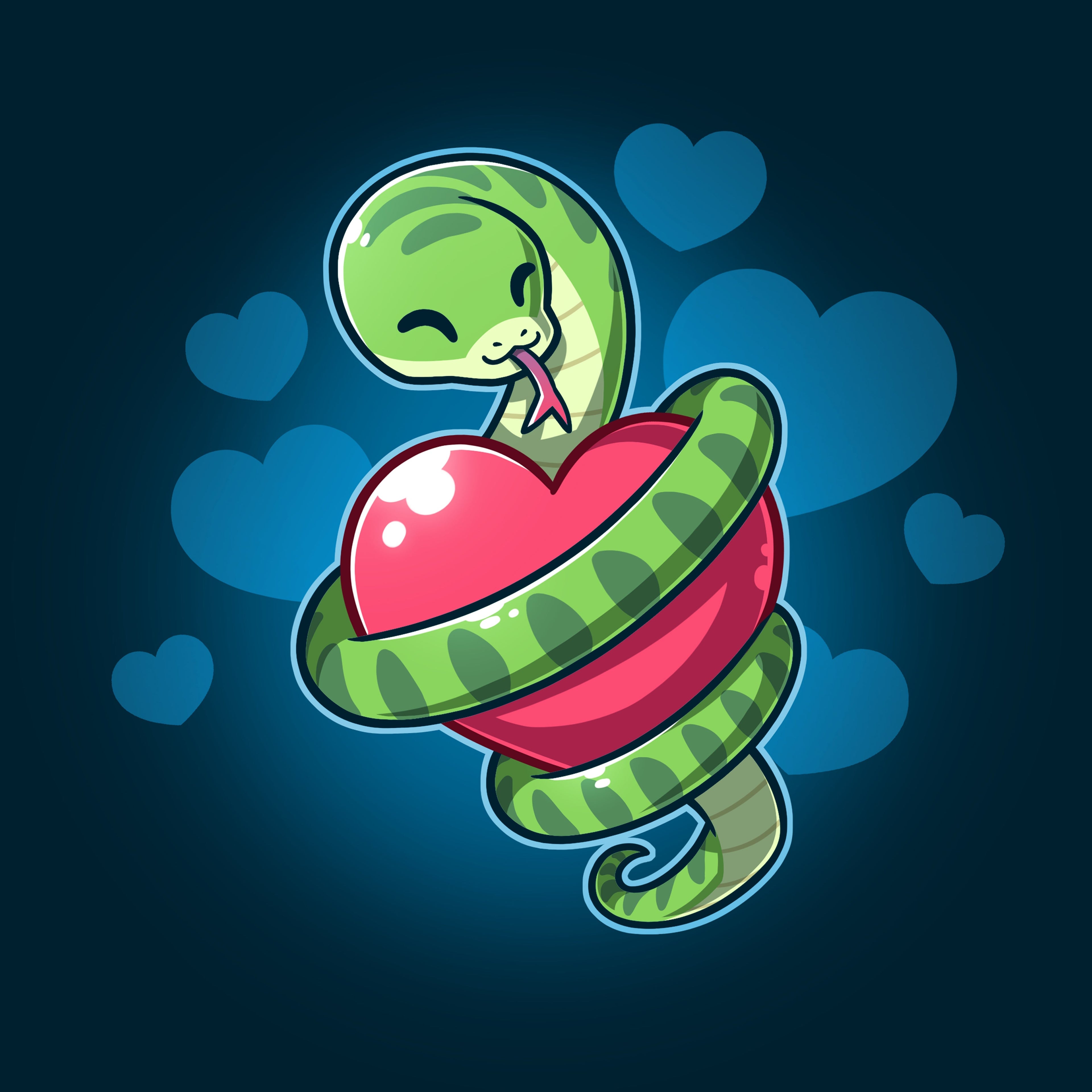 Hugs and Hisses - Adult & Kids T-Shirts, Sweatshirts & Hoodies apparel design preview 1