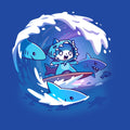 Jaw-some Waves - Adult & Kids T-Shirts, Sweatshirts & Hoodies apparel design preview 1