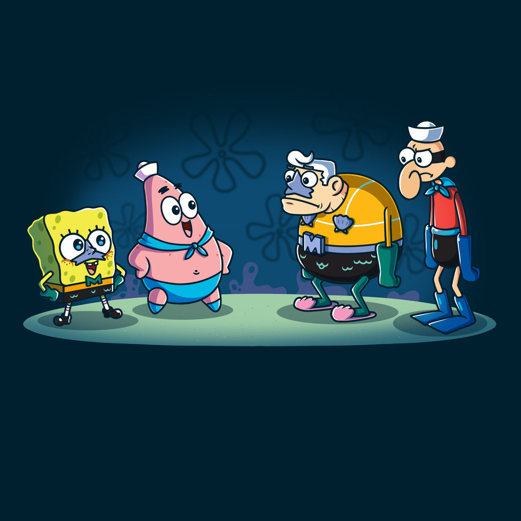 MermaidBob and BarnaclePat - Adult & Kids T-Shirts, Sweatshirts & Hoodies apparel design preview 1