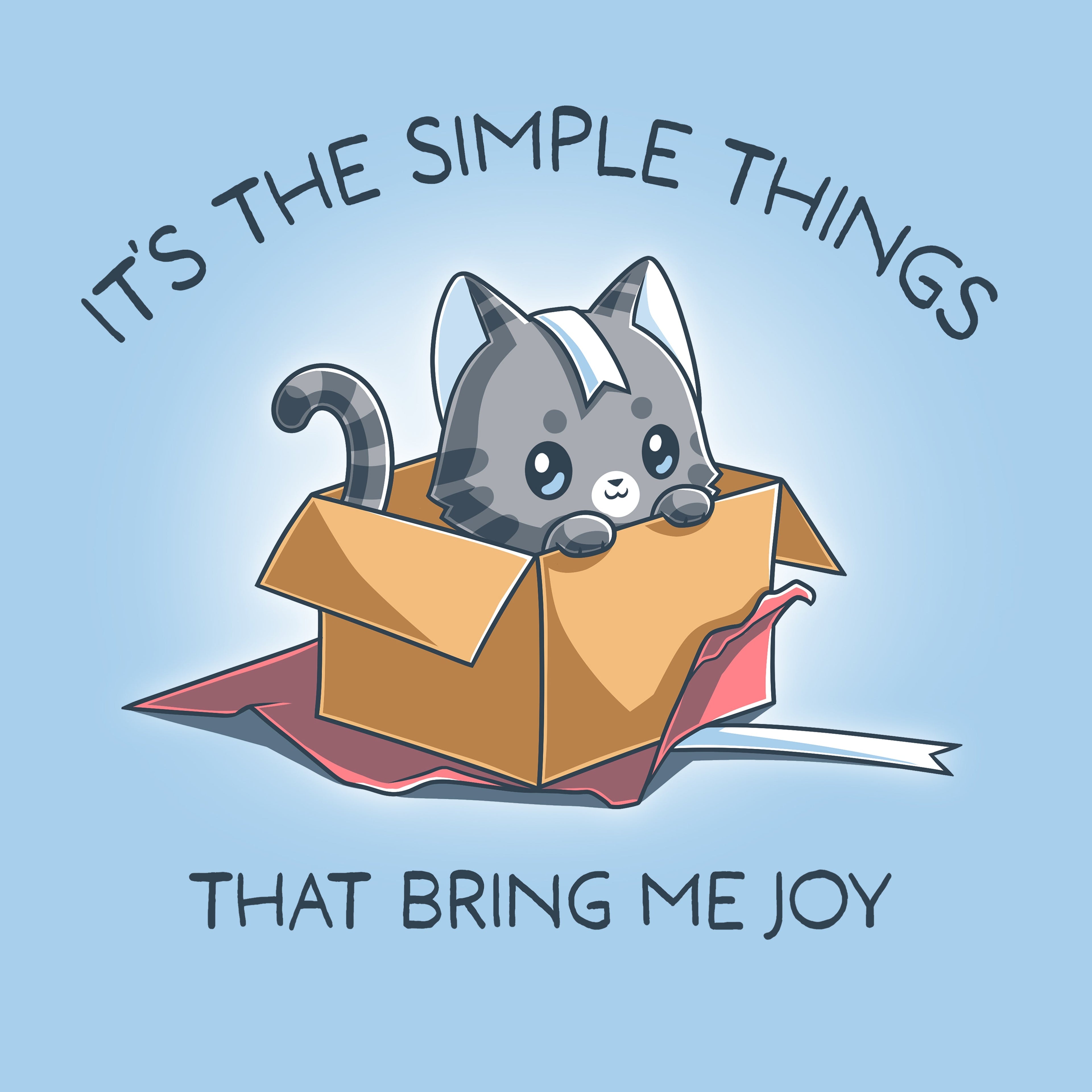 Purr Box of Joy - Adult & Kids T-Shirts, Sweatshirts & Hoodies apparel design preview 1