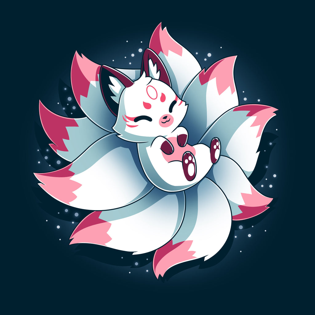 Snuggly Kitsune - Adult & Kids T-Shirts, Sweatshirts & Hoodies apparel design preview 1